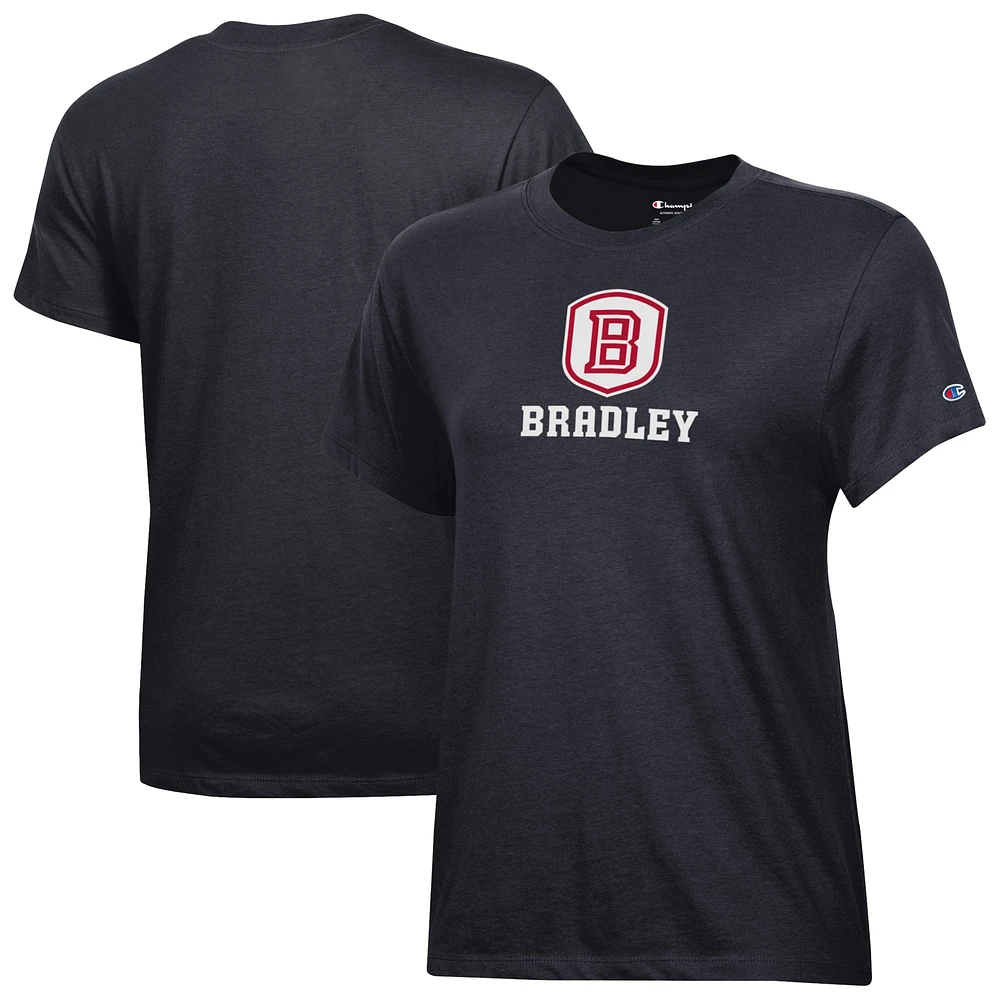 Women's Champion Black Bradley Braves Core T-Shirt