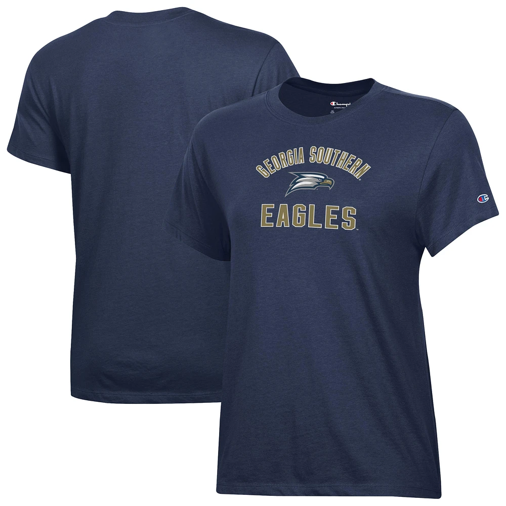 Women's Champion Navy Georgia Southern Eagles Core T-Shirt