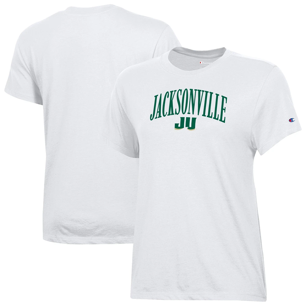 Women's Champion White JU Dolphins Core T-Shirt
