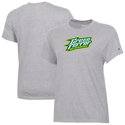 Women's Champion McDaniel Green Terror Core T-Shirt