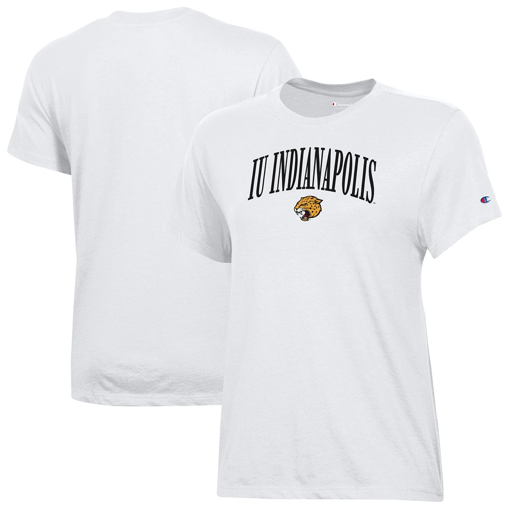 Women's Champion White IU Indianapolis Core T-Shirt