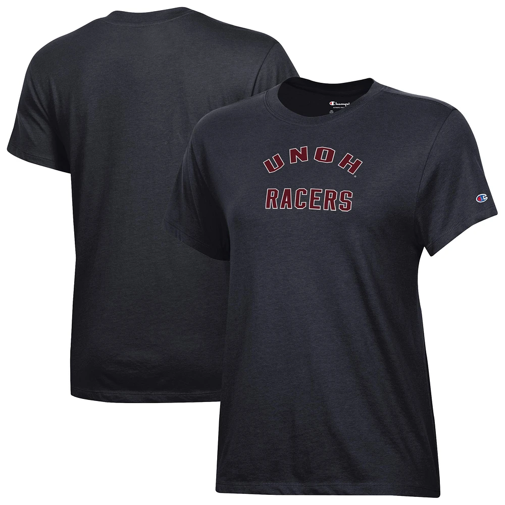 Women's Champion Black Northwestern Ohio Racers Core T-Shirt