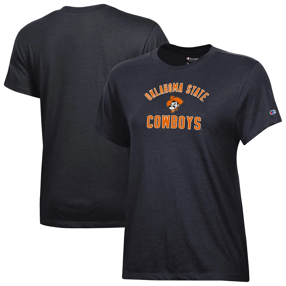 Women's Champion Black Oklahoma State Cowboys Core T-Shirt