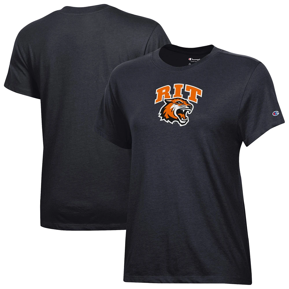 Women's Champion Rochester Institute of Technology Tigers Core T-Shirt