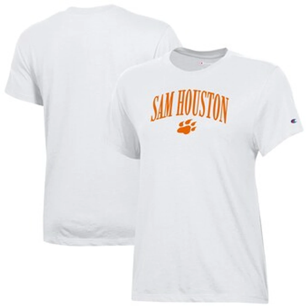 Women's Champion White Sam Houston State Bearkats Core T-Shirt