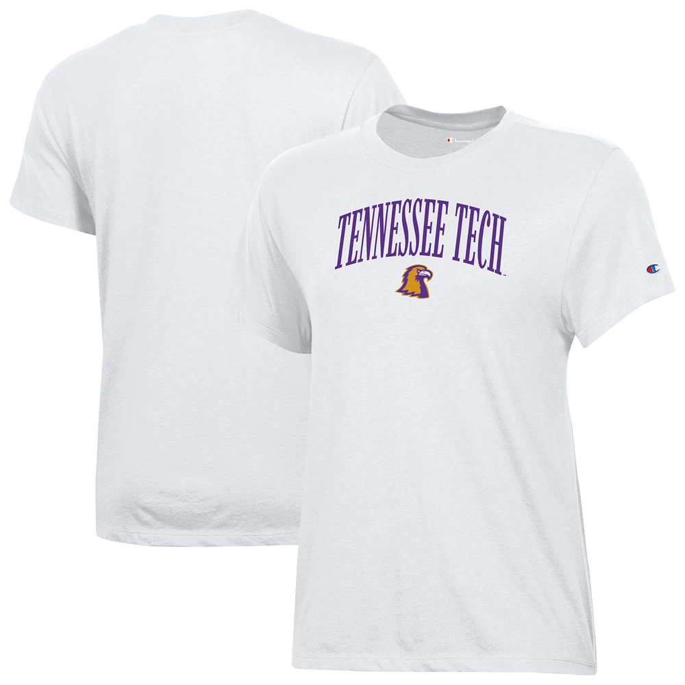 Women's Champion White Tennessee Tech Golden Eagles Core T-Shirt