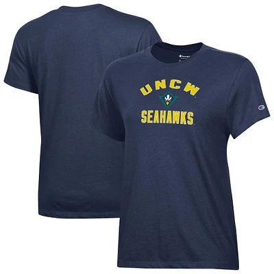 Women's Champion  Navy UNC Wilmington Seahawks Core T-Shirt