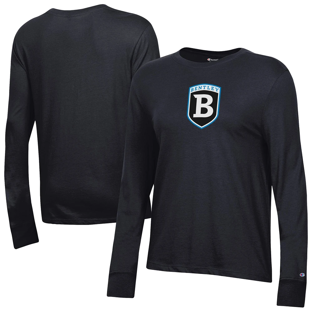 Women's Champion Black Bentley Falcons Core Long Sleeve T-Shirt