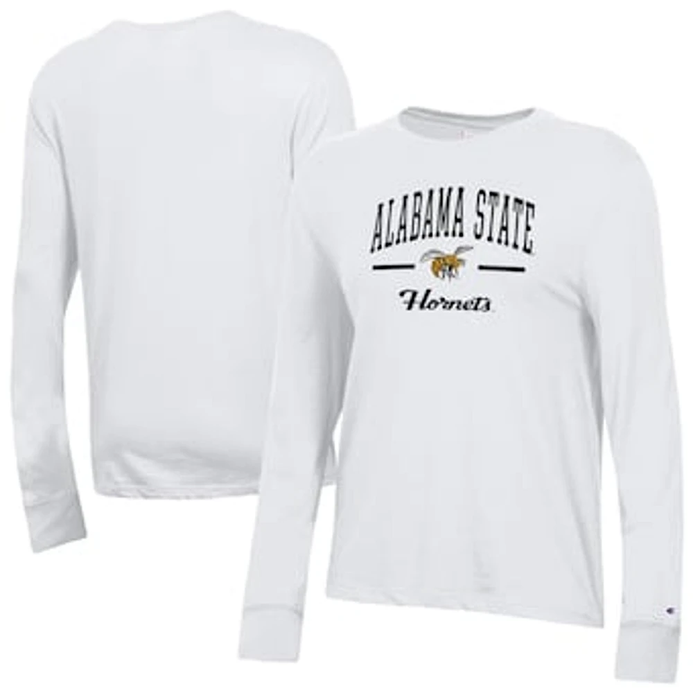 Women's Champion Alabama State Hornets Core Long Sleeve T-Shirt