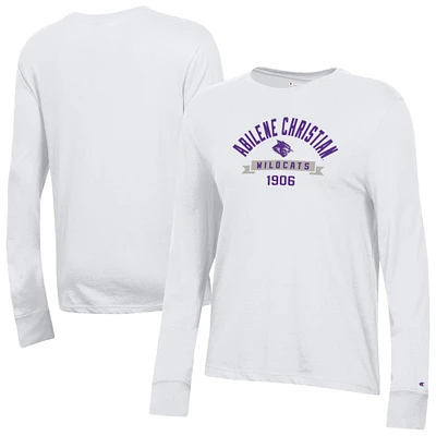 Women's Champion Abilene Christian University Wildcats Core Long Sleeve T-Shirt