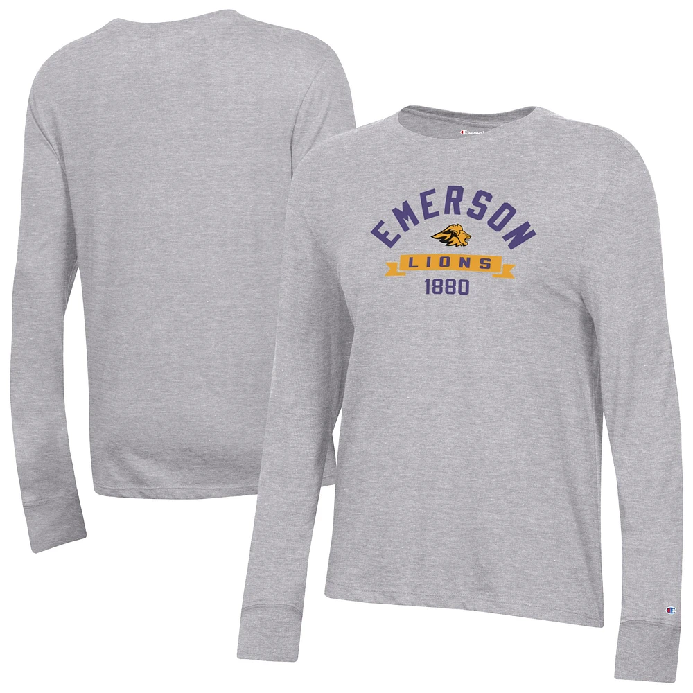 Women's Champion Emerson College Lions Core Long Sleeve T-Shirt