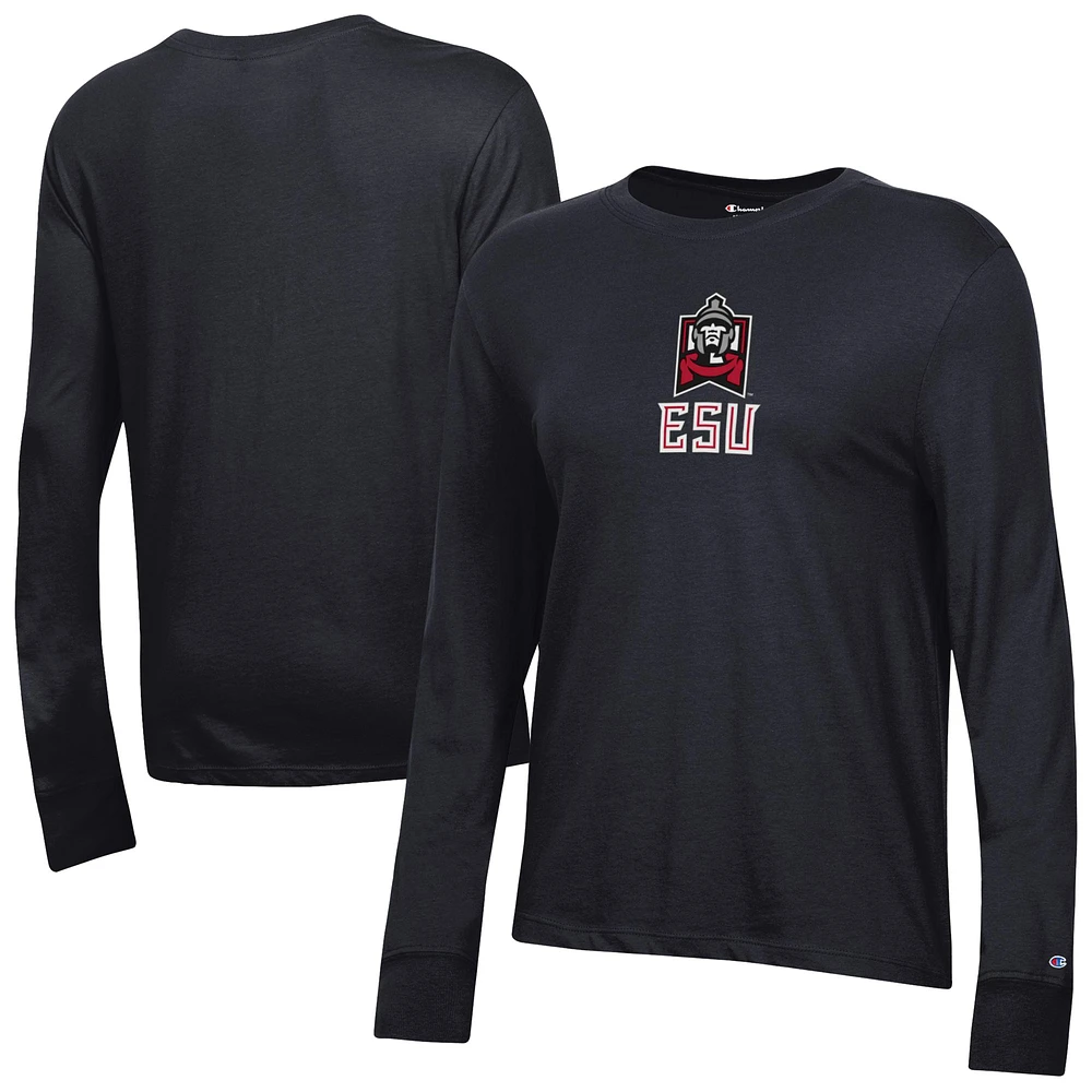 Women's Champion East Stroudsburg Warriors Core Long Sleeve T-Shirt