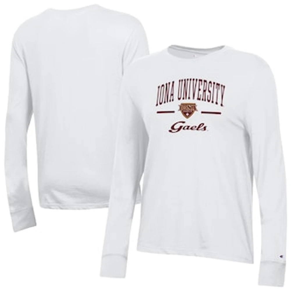 Women's Champion Iona University Gaels Core Long Sleeve T-Shirt