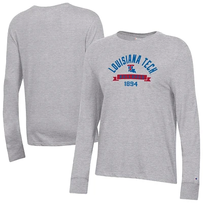Women's Champion Louisiana Tech Bulldogs Core Long Sleeve T-Shirt