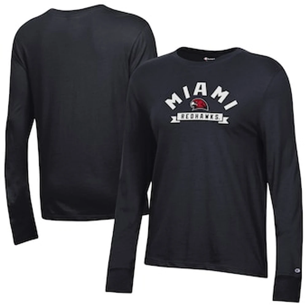 Women's Champion Miami University RedHawks Core Long Sleeve T-Shirt