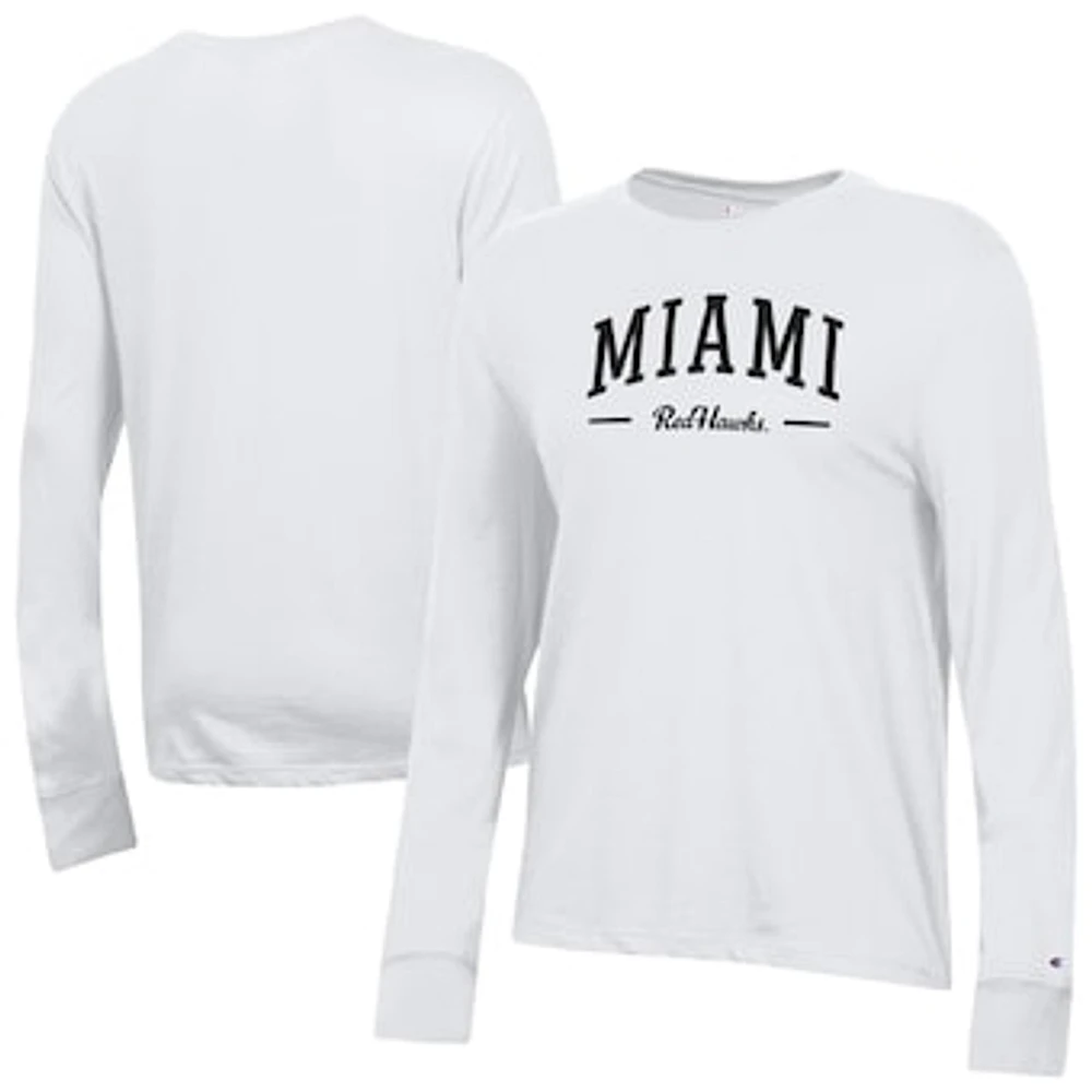 Women's Champion Miami University RedHawks Core Long Sleeve T-Shirt