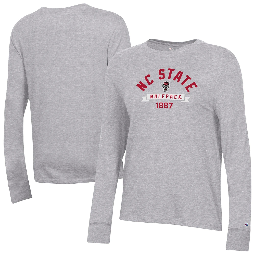 Women's Champion NC State Wolfpack Core Long Sleeve T-Shirt