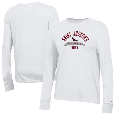 Women's Champion Saint Joseph's Hawks Core Long Sleeve T-Shirt