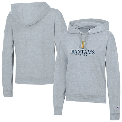 Women's Champion Gray Trinity Bantams Powerblend Fleece Pullover Hoodie