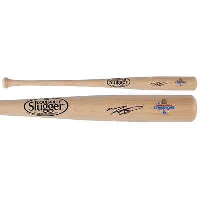 Mookie Betts Los Angeles Dodgers Autographed 2024 World Series Champions Louisville Slugger Bat