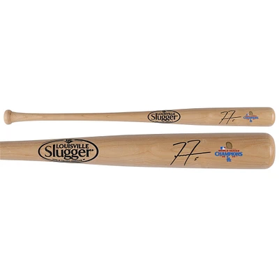 Freddie Freeman Los Angeles Dodgers Autographed 2024 World Series Champions Louisville Slugger Bat