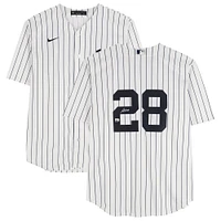 Austin Wells New York Yankees Autographed White Nike Replica Jersey