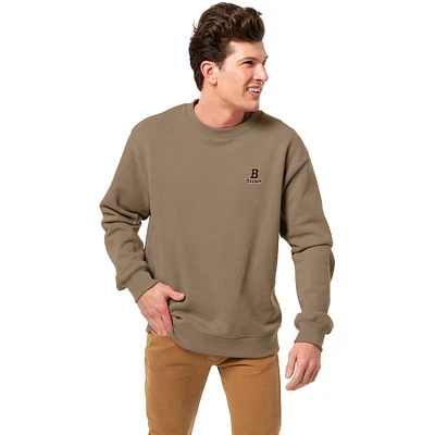 Men's League Collegiate Wear Brown Brown Bears Essentials 2.0 Pullover Sweatshirt