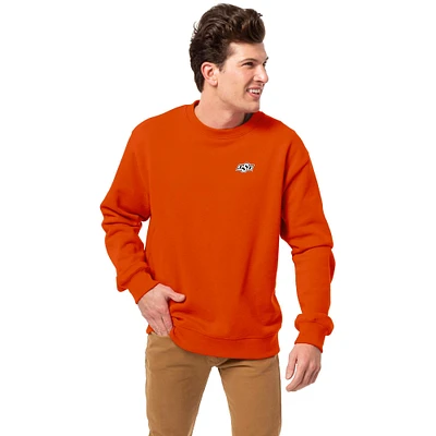 Men's League Collegiate Wear Orange Oklahoma State Cowboys Essentials 2.0 Pullover Sweatshirt