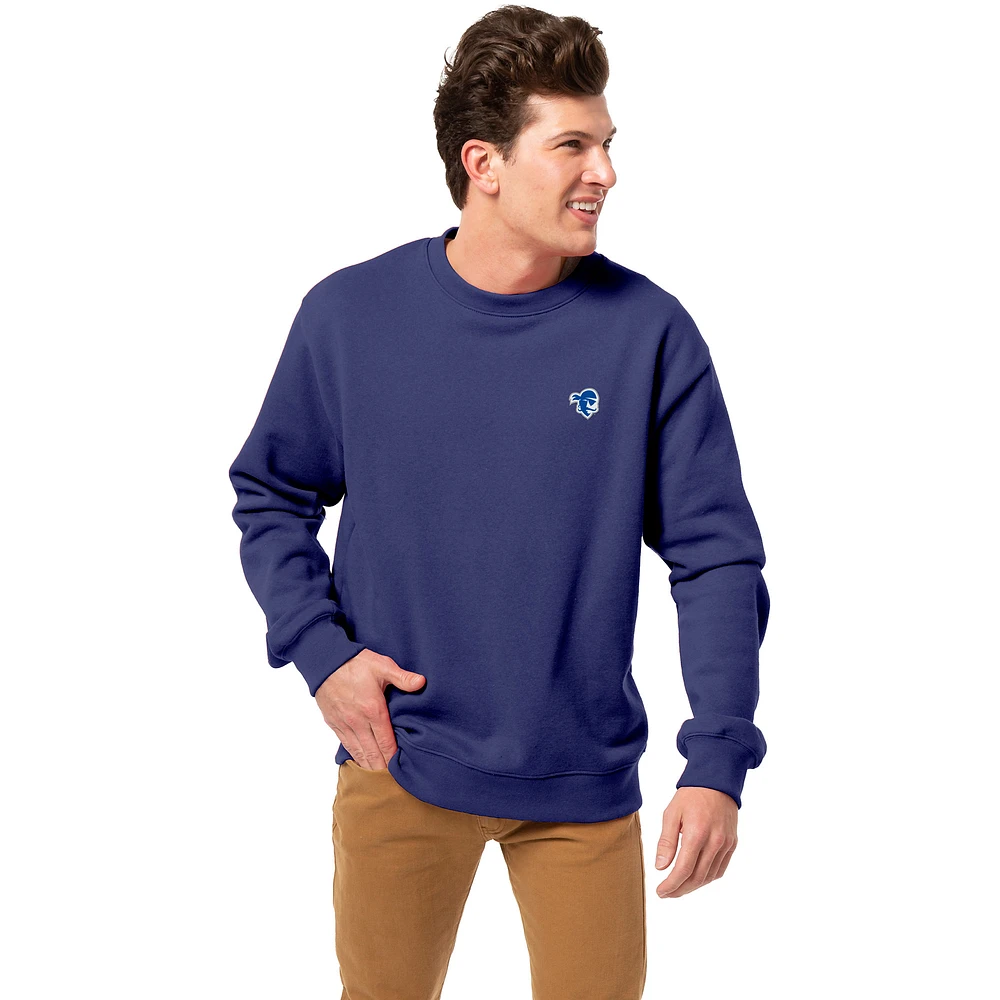 Men's League Collegiate Wear Royal Seton Hall Pirates Essentials 2.0 Pullover Sweatshirt