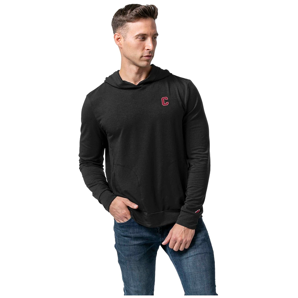 Men's League Collegiate Wear Black Cornell Big Red All-Day Pullover Hoodie
