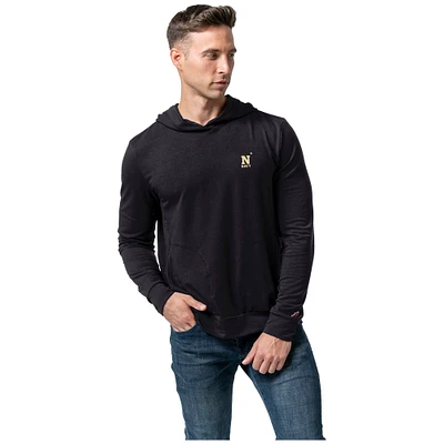 Men's League Collegiate Wear Black Navy Midshipmen All-Day Pullover Hoodie