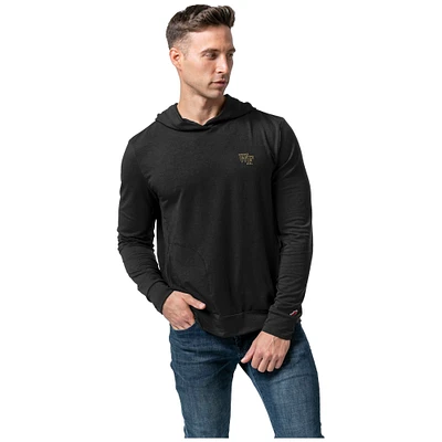 Men's League Collegiate Wear Black Wake Forest Demon Deacons All-Day Pullover Hoodie