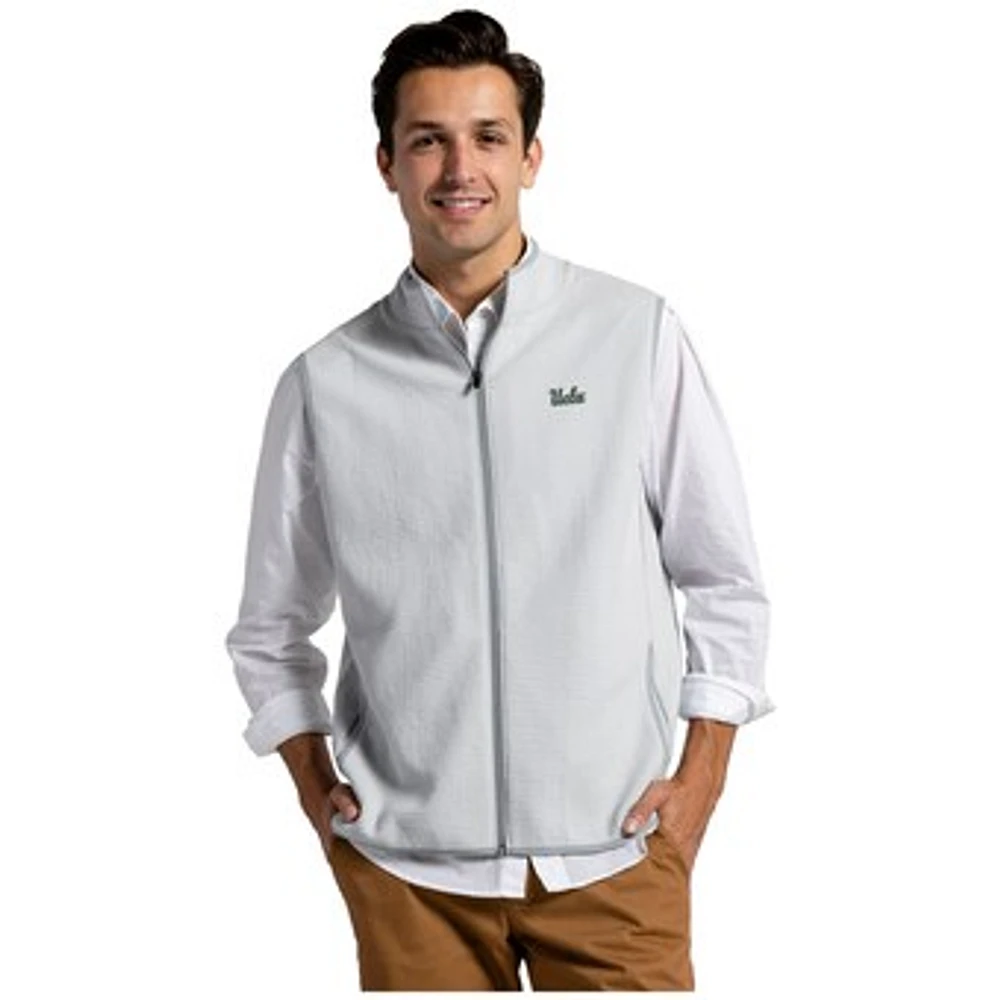 Men's League Collegiate Wear Gray UCLA Bruins Summit Full-Zip Vest