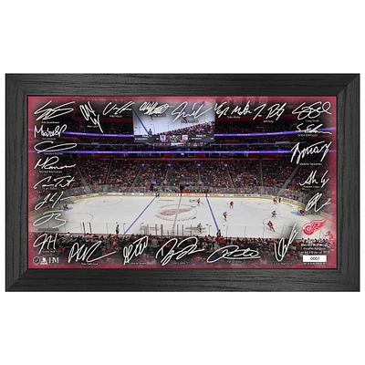 Highland Mint Detroit Red Wings 2024-2025 Signature Rink Print