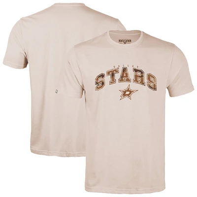 Men's Levelwear Khaki Dallas Stars Desert Camo Richmond Decoy T-Shirt