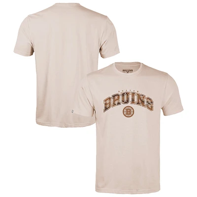 Men's Levelwear Khaki Boston Bruins Desert Camo Richmond Decoy T-Shirt