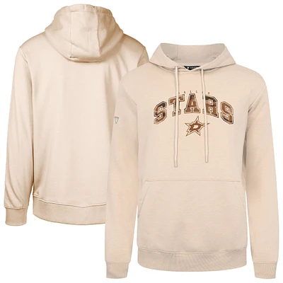 Men's Levelwear Khaki Dallas Stars Pullover Hoodie