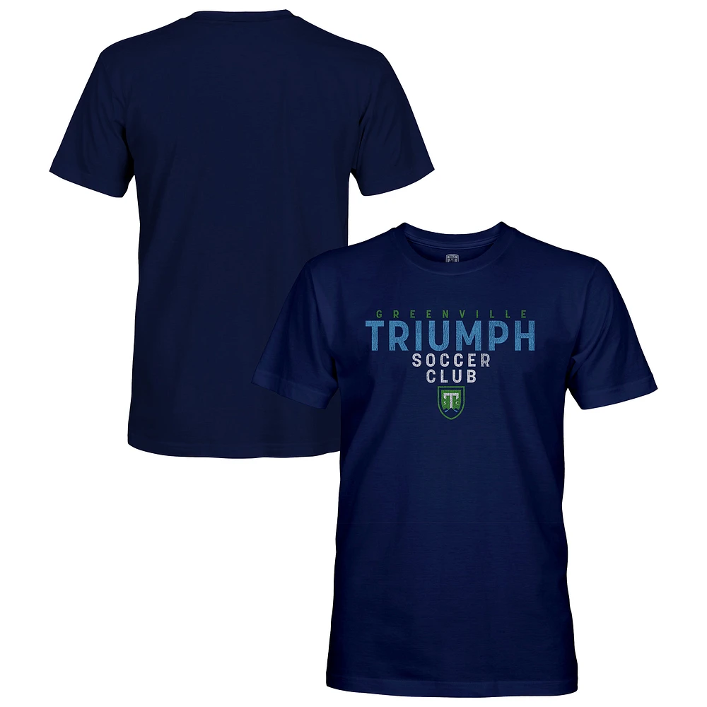 Men's 1863FC Navy Greenville Triumph Short Sleeve Cotton T-Shirt