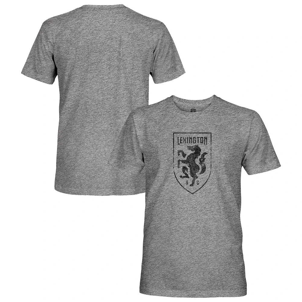 Men's 1863FC Heather Gray Lexington Legends Vintage Tri-Blend Short Sleeve T-Shirt