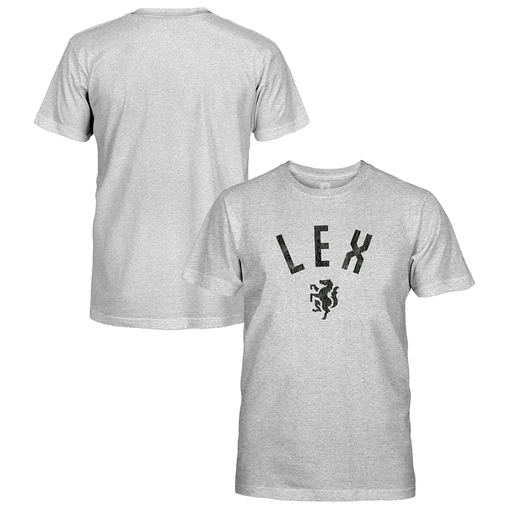 Youth 1863FC Heather Gray Lexington SC Short Sleeve T-Shirt