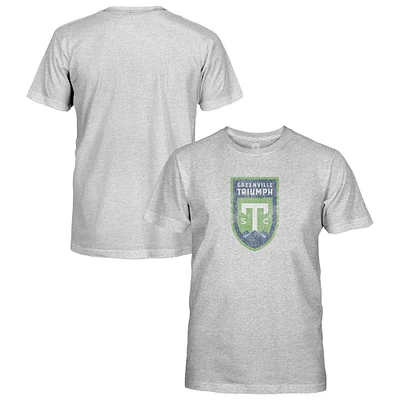 Youth 1863FC Heather Gray Greenville Triumph Short Sleeve T-Shirt