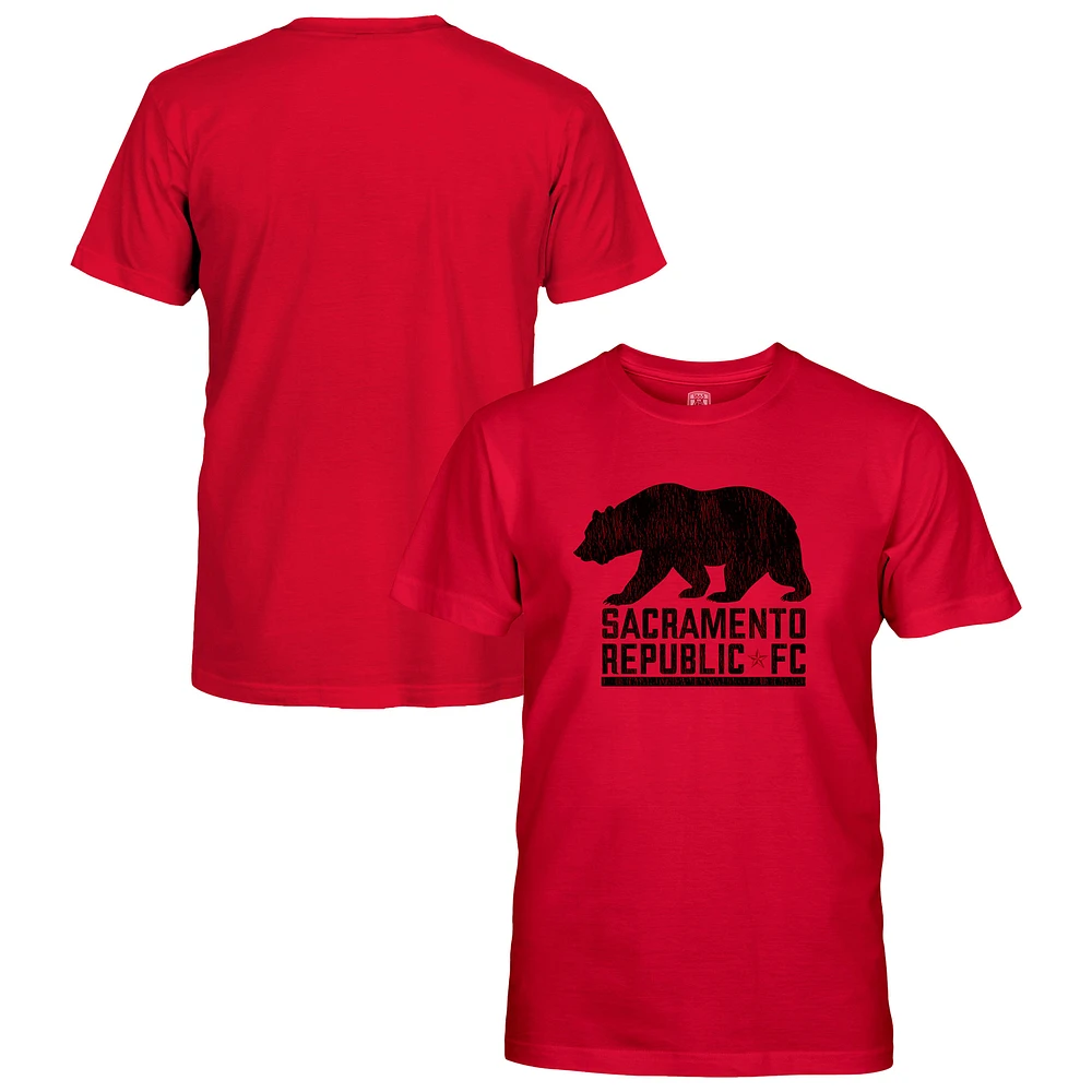 Youth 1863FC Red Sacramento Republic FC Short Sleeve T-Shirt