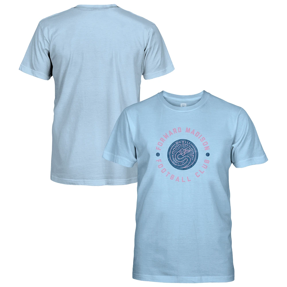Youth 1863FC Light Blue Forward Madison FC Short Sleeve T-Shirt