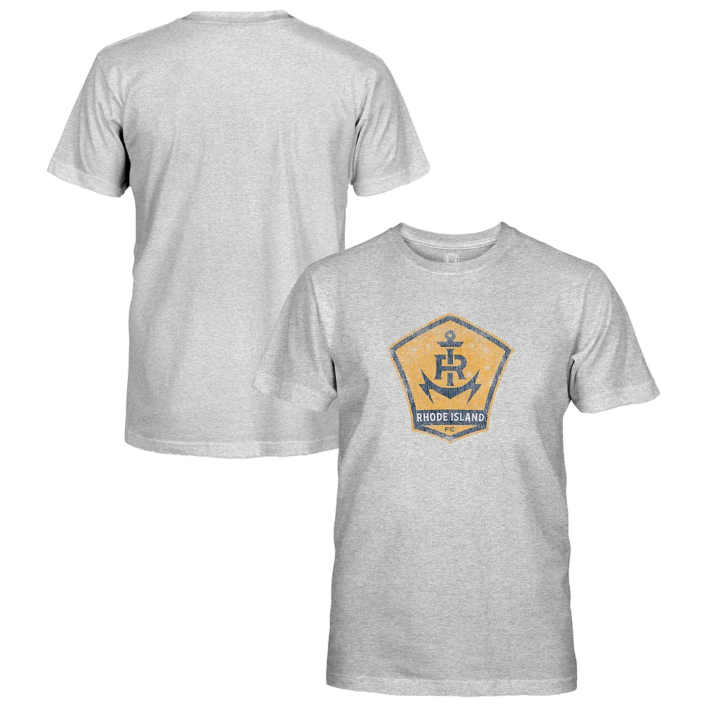 Youth 1863FC Heather Gray Rhode Island FC Short Sleeve T-Shirt