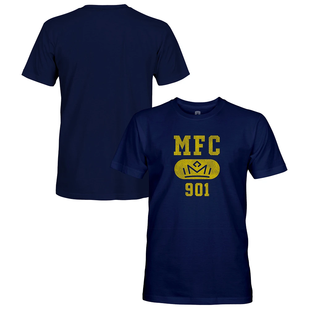 Men's 1863FC Navy Memphis 901 FC Capsule T-Shirt