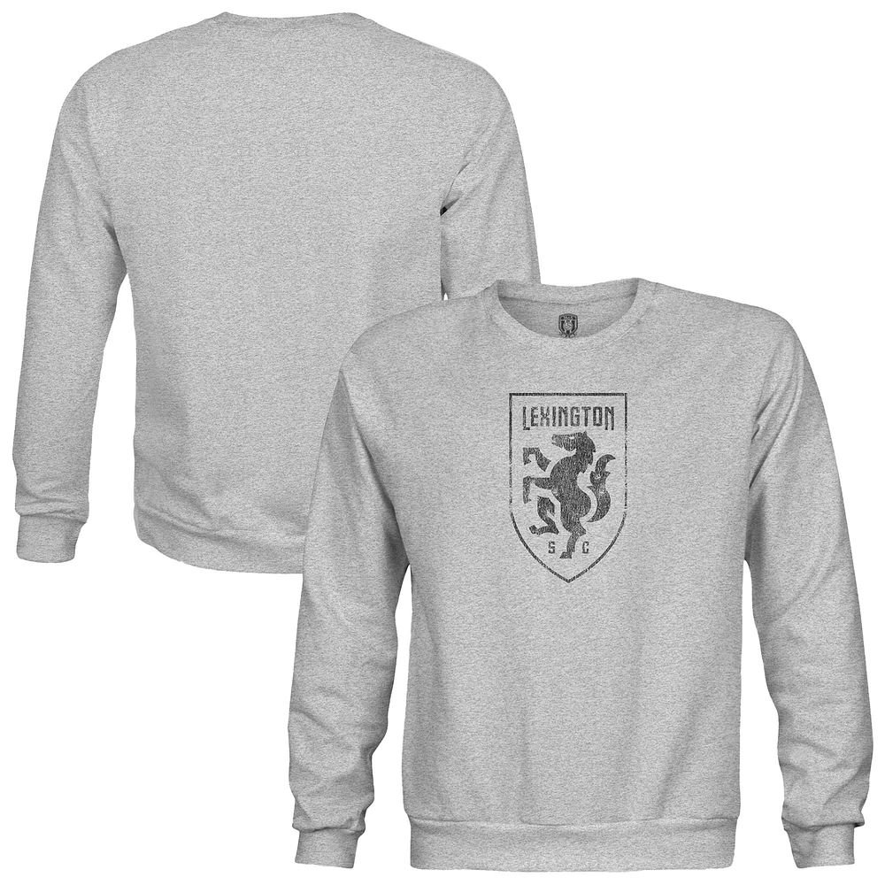 Youth 1863FC Heather Gray Lexington SC Color Badge Pullover Sweatshirt