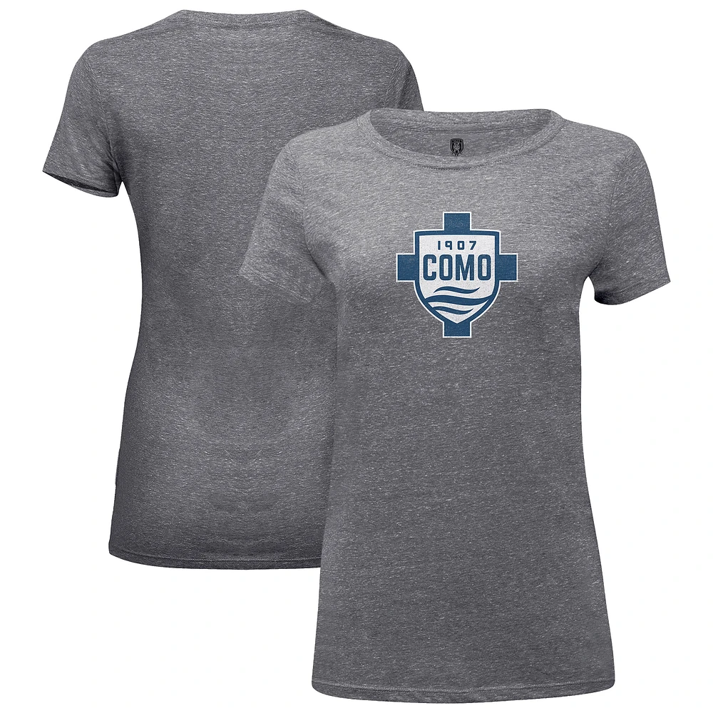 Women's 1863FC Heather Gray Como 1907 Color Badge Tri-Blend T-Shirt