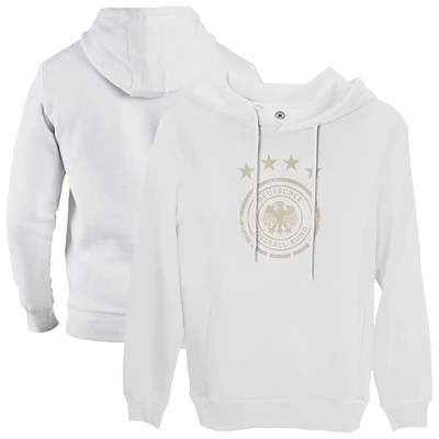 Men's 1863FC White Germany National Team Fleece Pullover Hoodie