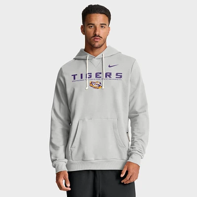 Men's Nike LSU Tigers 2025 Sideline Standard Issue Dri-FIT Hoodie