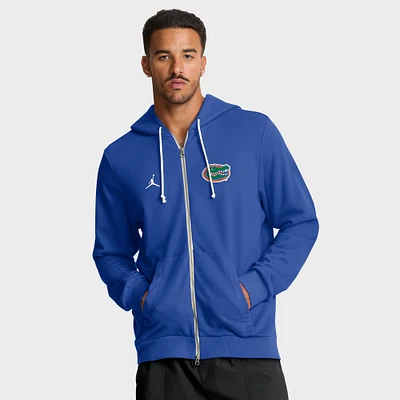 Men's Jordan Brand Royal Florida Gators 2025 Sideline Standard Issue Dri-FIT Full-Zip Hoodie